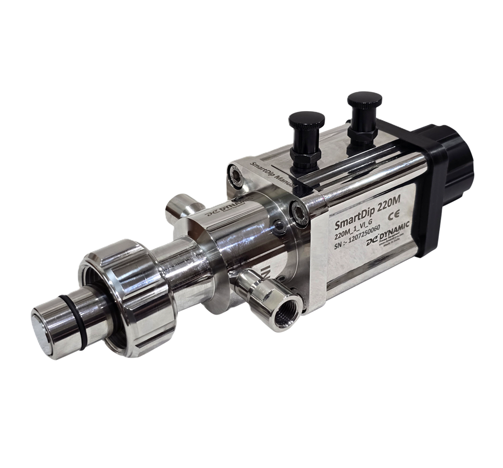 SmartDip 220M — Manually Retractable Electrode Housing